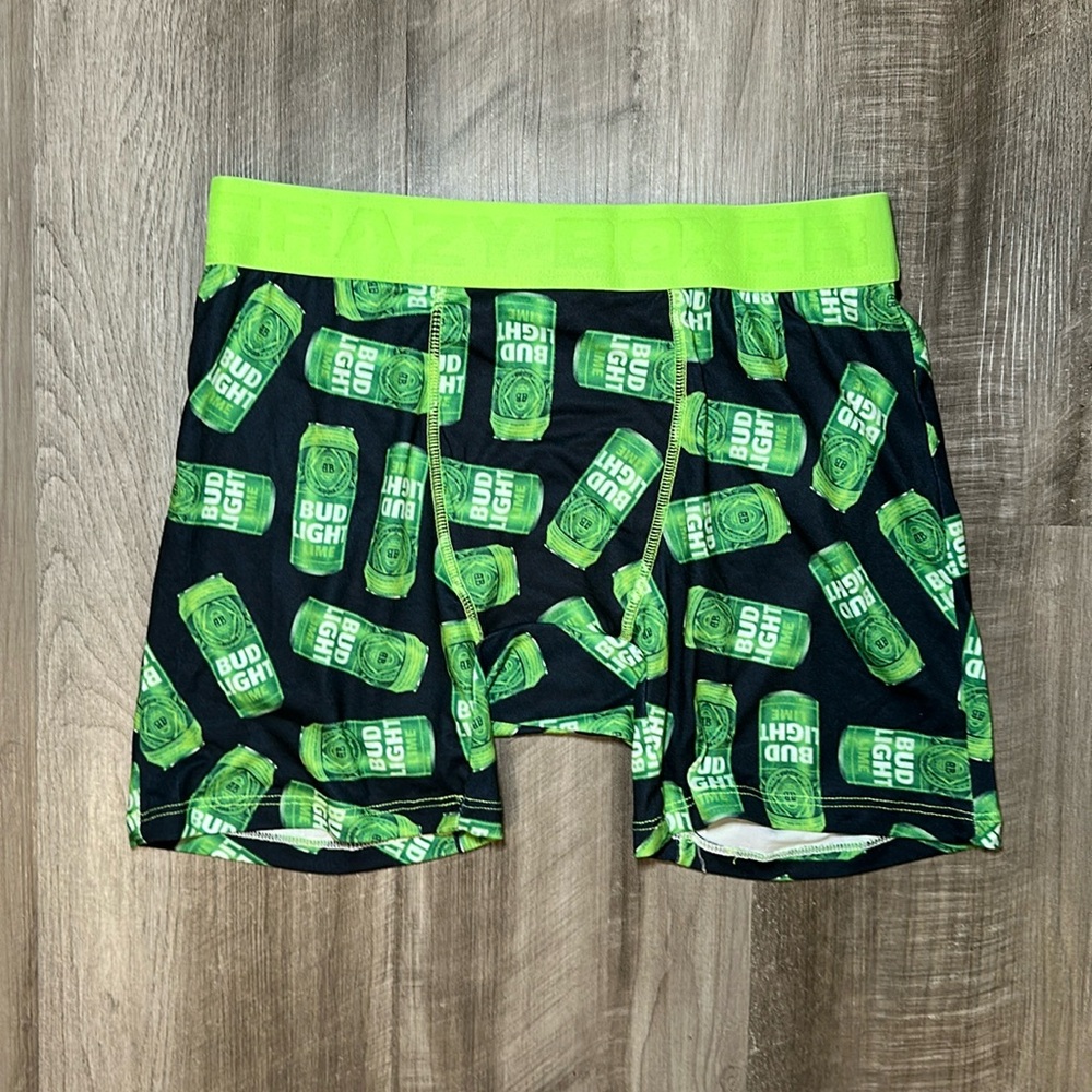 Bud Light Lime Crazy Boxer Boxer Brief - Small